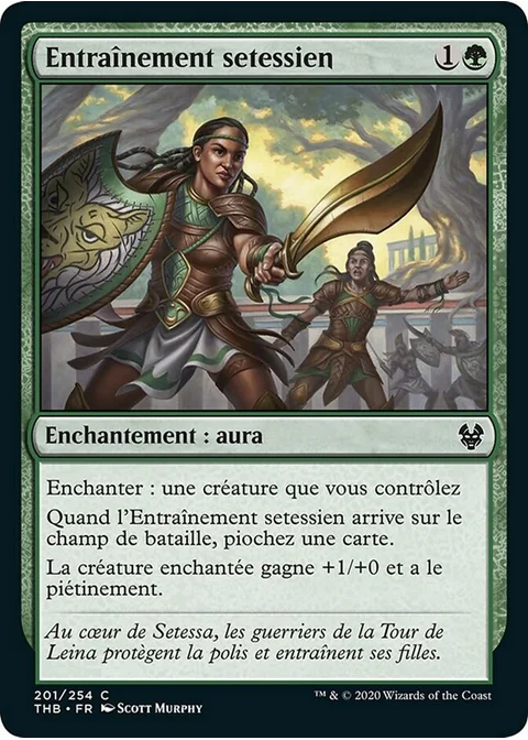 Entraînement setessien