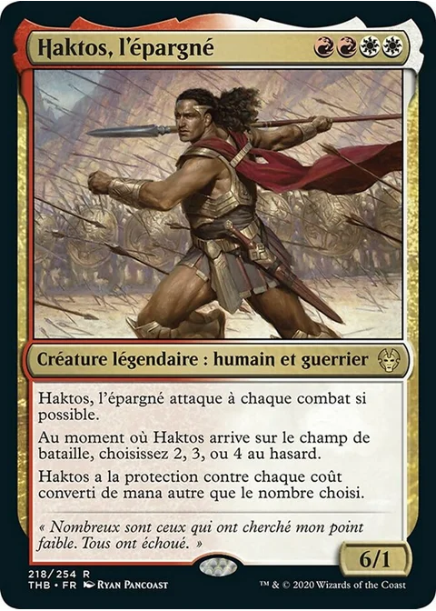 Haktos, l'épargné