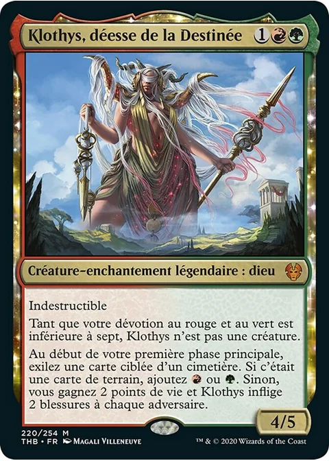 Klothys, déesse de la Destinée