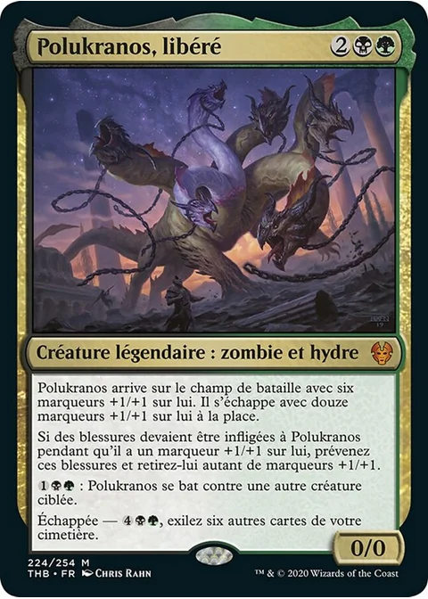 Polukranos, libéré