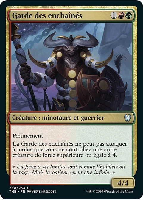 Garde des enchaînés