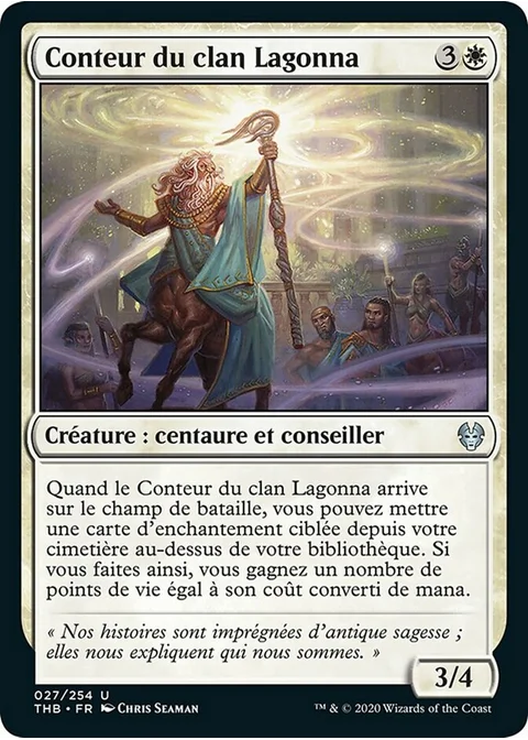 Conteur du clan Lagonna