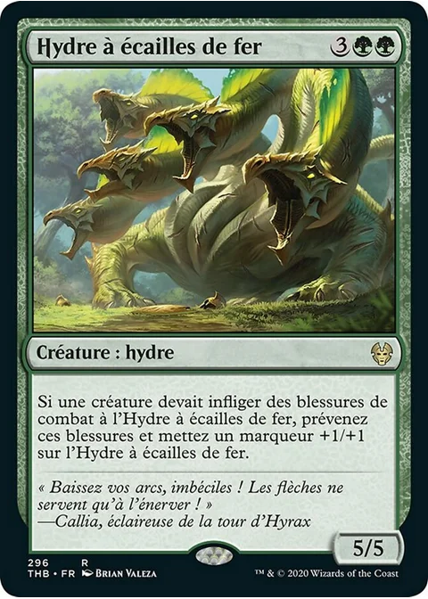 Hydre à écailles de fer
