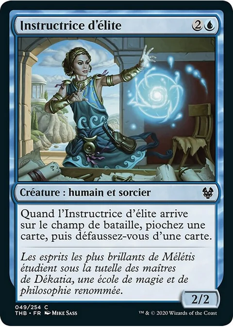 Instructrice d'élite