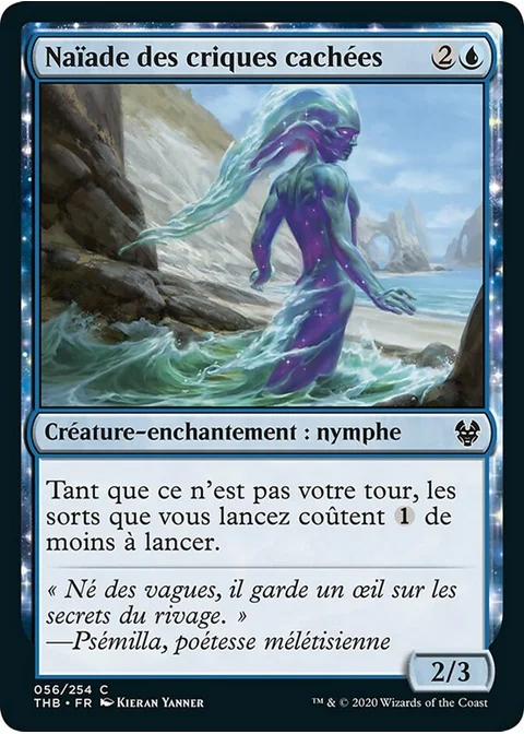 Naïade des criques cachées