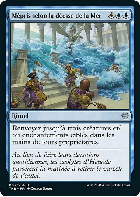 Mépris selon la déesse de la Mer