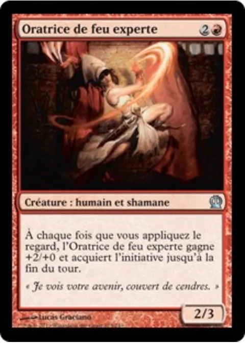 Oratrice de feu experte