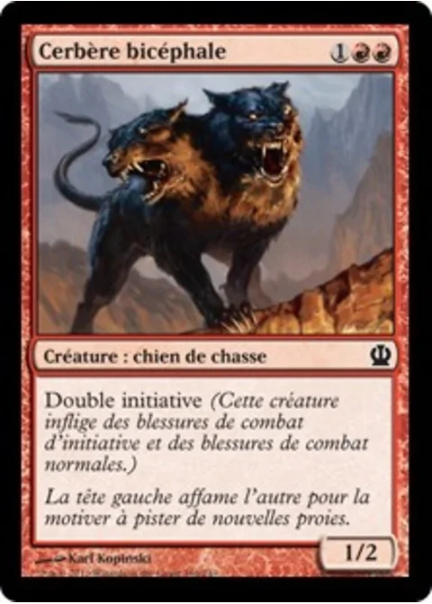 Cerbère bicéphale