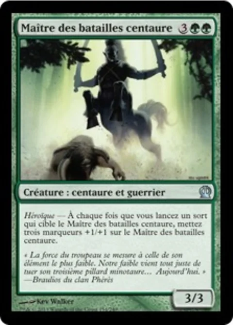 Maître des batailles centaure