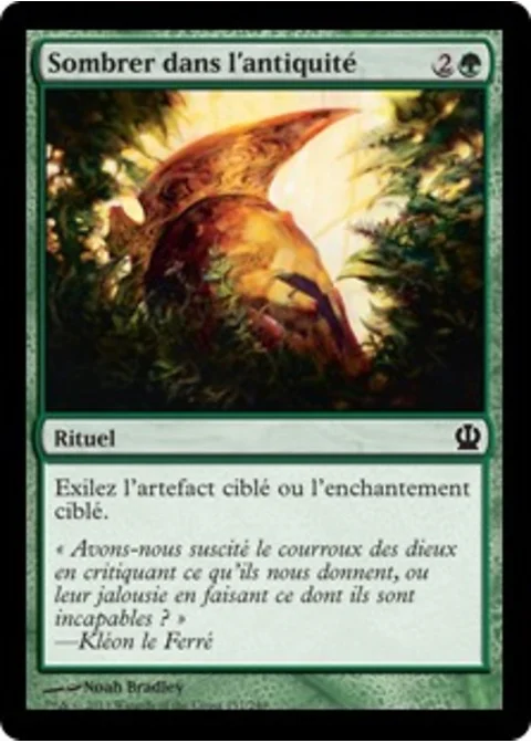 Sombrer dans l'antiquité