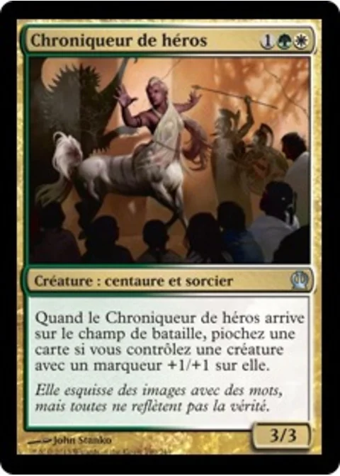 Chroniqueur de héros