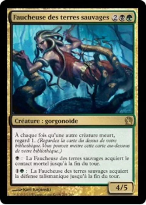 Faucheuse des terres sauvages