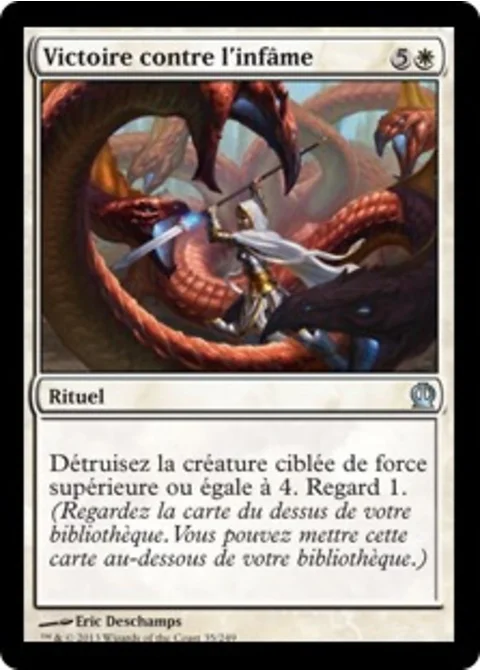 Victoire contre l'infâme