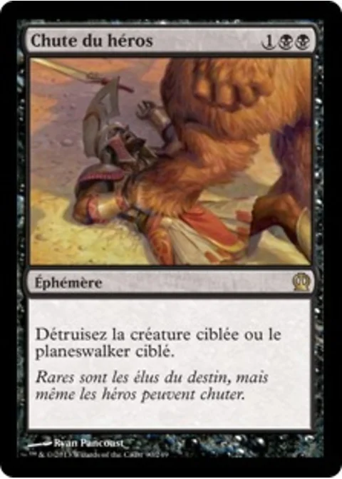 Chute du héros