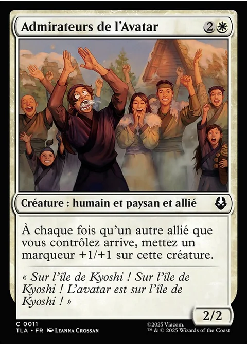 Admirateurs de l'Avatar