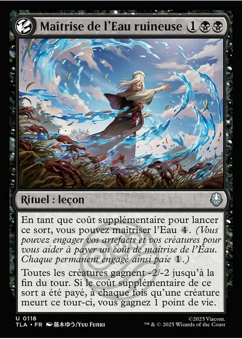 Maîtrise de l'Eau ruineuse