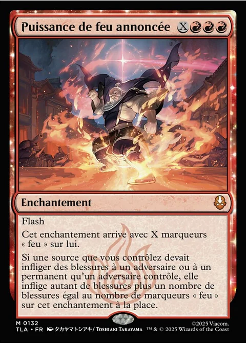 Puissance de feu annoncée