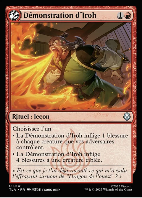 Démonstration d'Iroh