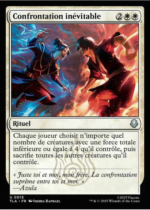 Confrontation inévitable