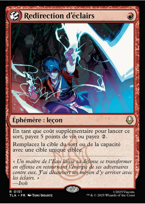 Redirection d'éclairs