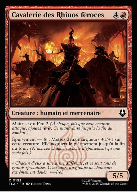 Cavalerie des Rhinos féroces