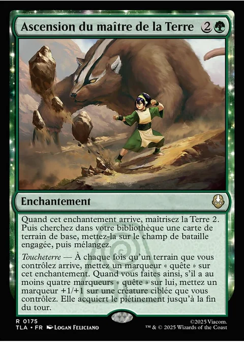 Ascension du maître de la Terre