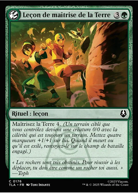 Leçon de maîtrise de la Terre