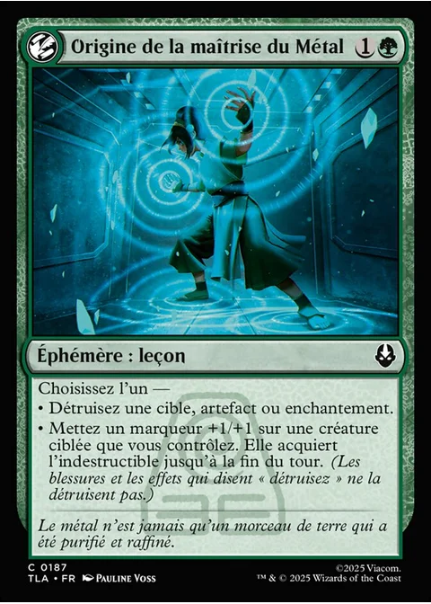 Origine de la maîtrise du Métal