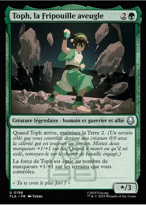 Toph, la Fripouille aveugle