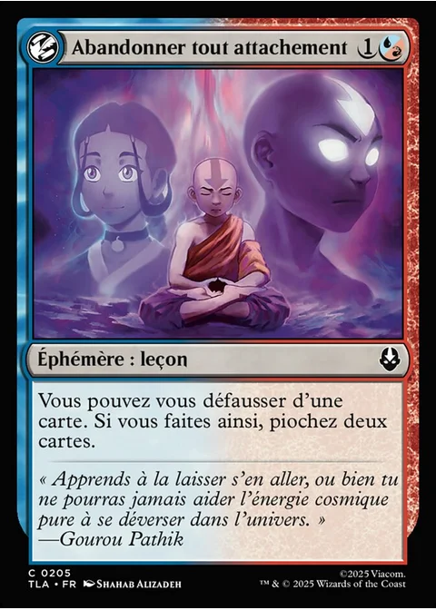 Abandonner tout attachement