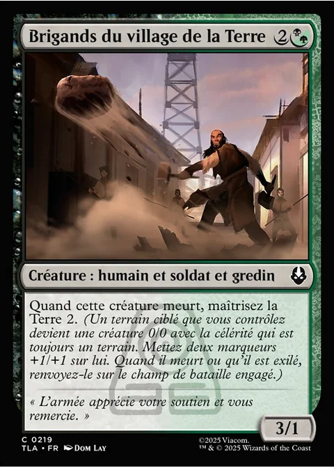 Brigands du village de la Terre