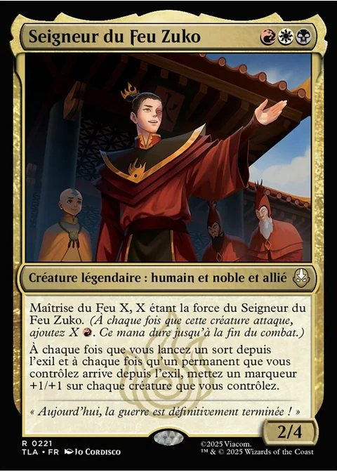 Seigneur du Feu Zuko