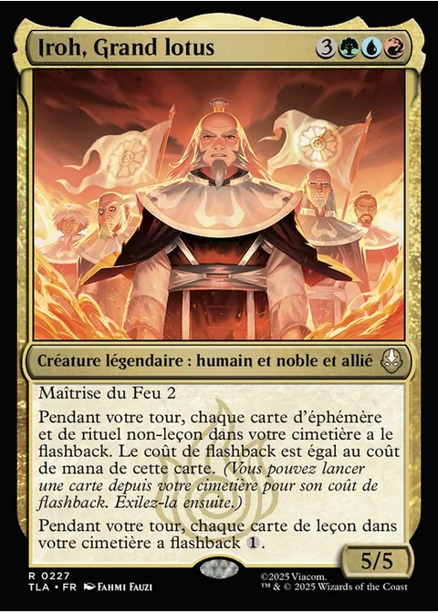 Iroh, Grand lotus