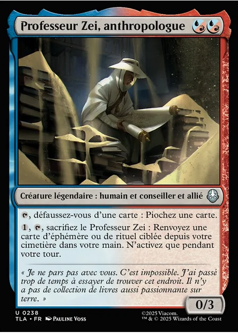 Professeur Zei, anthropologue