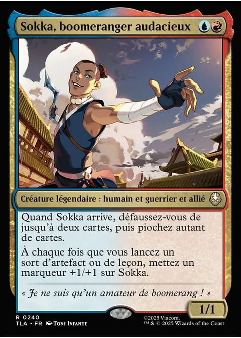 Sokka, boomeranger audacieux
