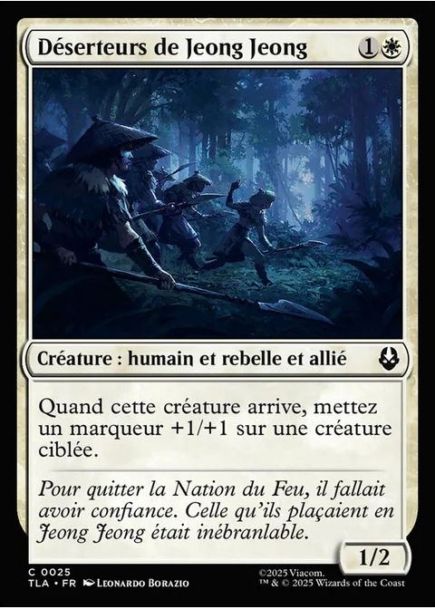Déserteurs de Jeong Jeong