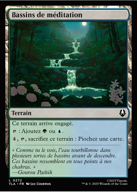 Bassins de méditation