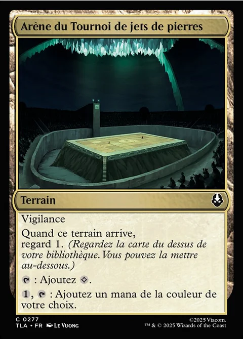 Arène du Tournoi de jets de pierres