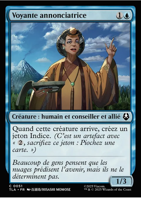 Voyante annonciatrice