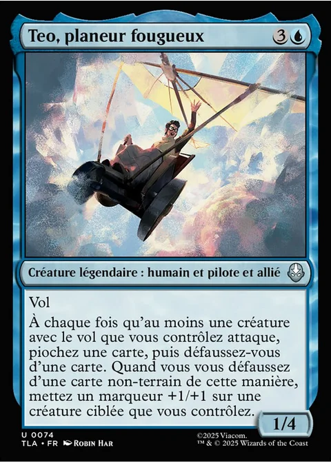 Teo, planeur fougueux