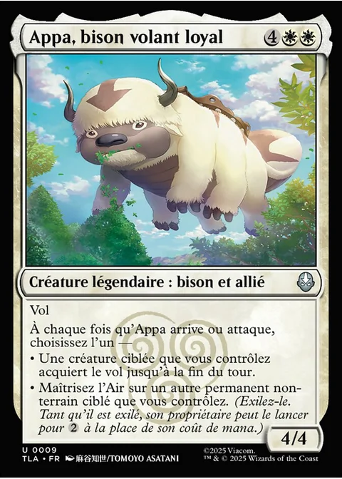 Appa, bison volant loyal