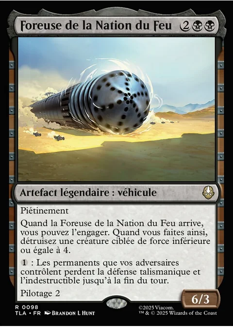 Foreuse de la Nation du Feu