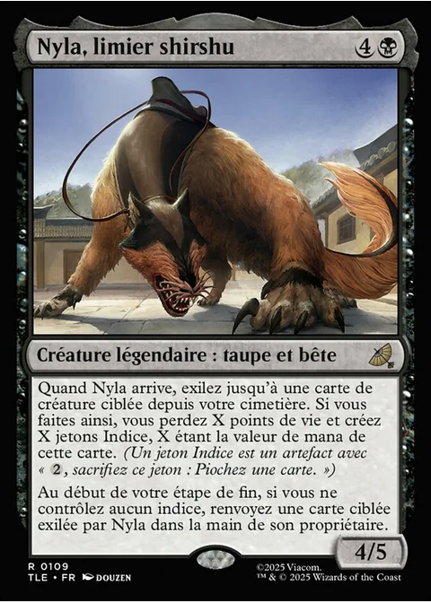 Nyla, limier shirshu