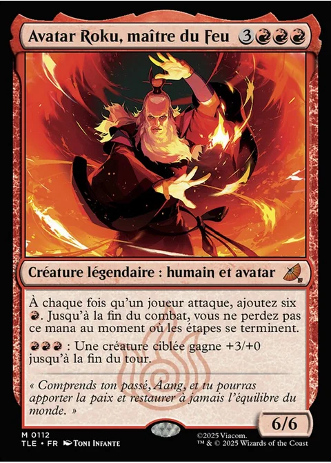 Avatar Roku, maître du Feu