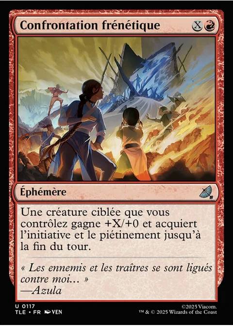 Confrontation frénétique