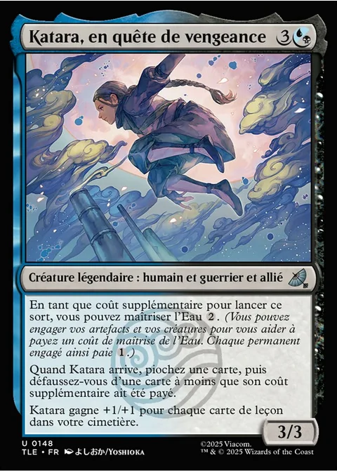 Katara, en quête de vengeance