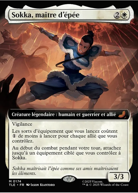 Sokka, maître d'épée