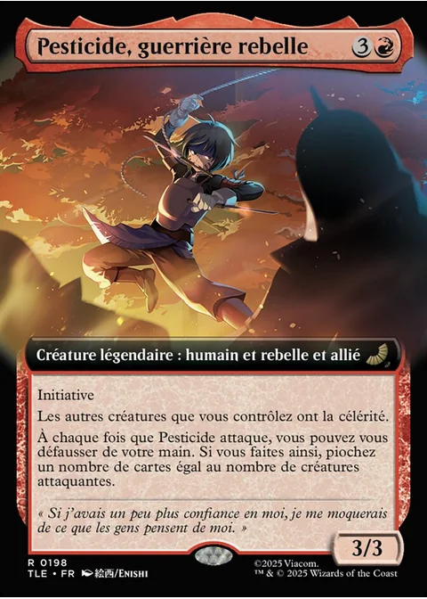 Pesticide, guerrière rebelle