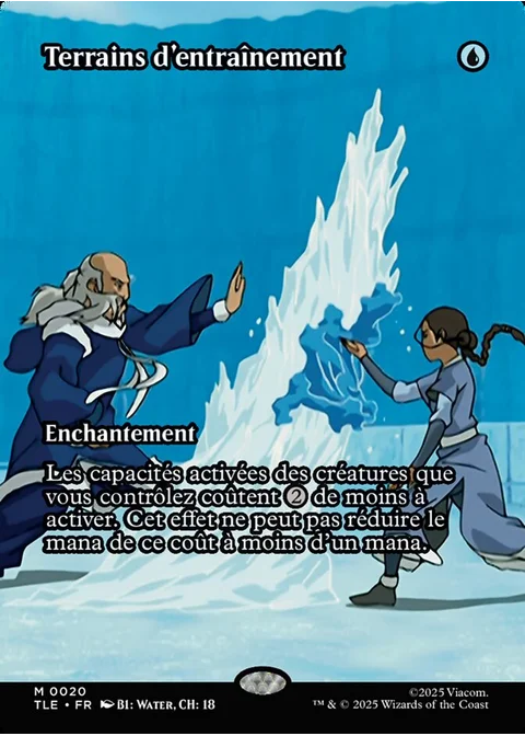 Terrains d'entraînement