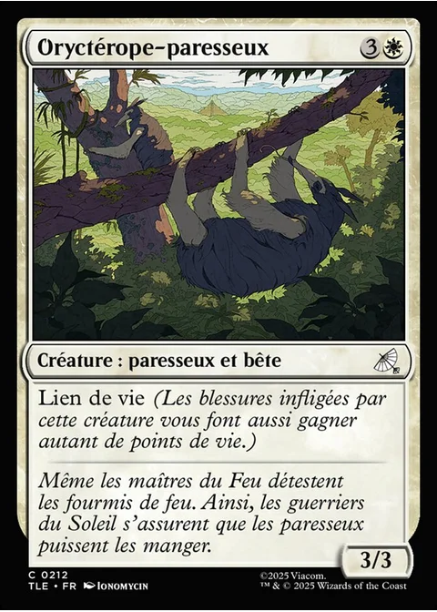 Oryctérope-paresseux